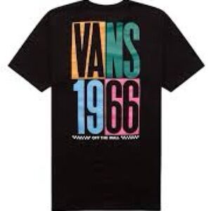 Vans Black Graphic T-Shirt